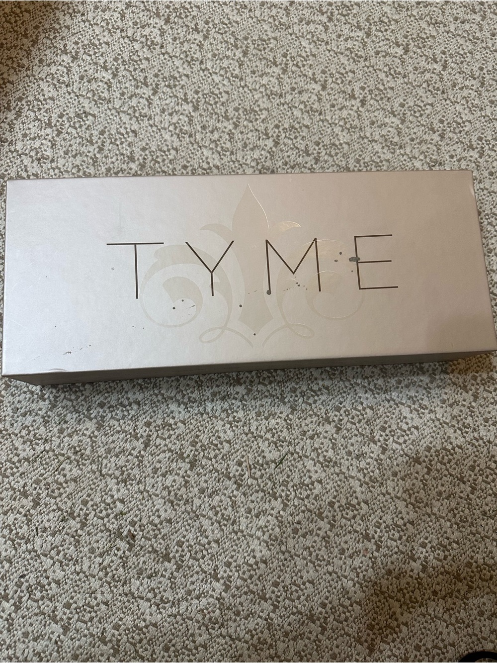 TYME Metallic Rose Hair Tool Storage Case